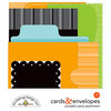 Doodlebug Design - Pumpkin Party Collection - Halloween - Create-A-Card - Cards and Envelopes - Assortment