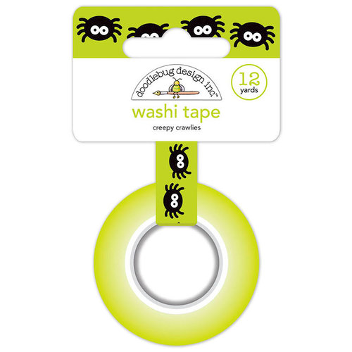 Doodlebug Design - Pumpkin Party Collection - Halloween - Washi Tape - Creepy Crawlies