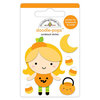 Doodlebug Design - Pumpkin Party Collection - Halloween - Doodle-Pops - 3 Dimensional Cardstock Stickers - Little Pumpkin