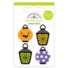Doodlebug Design - Pumpkin Party Collection - Halloween - Doodle-Pops - 3 Dimensional Cardstock Stickers - Party Lights