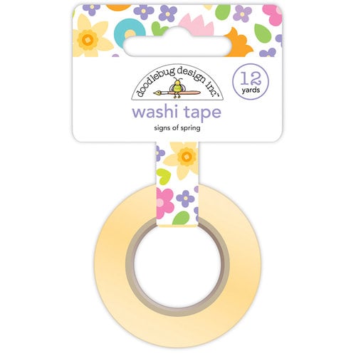Doodlebug Design - Simply Spring Collection - Washi Tape - Signs Of Spring Washi Tape