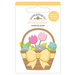 Doodlebug Design - Hoppy Easter Collection - Doodle-Pops - 3 Dimensional Cardstock Stickers - Flower Basket