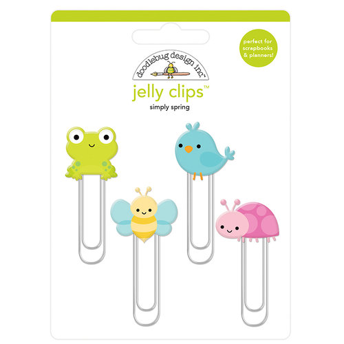 Doodlebug Design - Simply Spring Collection - Jelly Clips