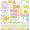 Doodlebug Design - Hoppy Easter Collection - 12 x 12 Cardstock Stickers - This and That