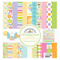 Doodlebug Design - Simply Spring Collection - 12 x 12 Paper Pack