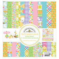 Doodlebug Design - Hoppy Easter Collection - 12 x 12 Paper Pack