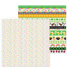 Doodlebug Design - Lots O' Luck Collection - 12 x 12 Double Sided Paper - Bonnie Lass