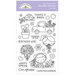 Doodlebug Design - Simply Spring Collection - Clear Photopolymer Stamps - Flower Girl
