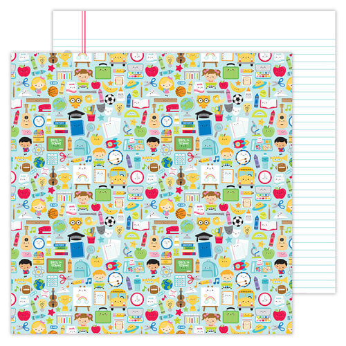 Doodlebug Design - School Days - 12 x 12 Double Sided Paper - School Days
