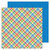 Doodlebug Design - School Days - 12 x 12 Double Sided Paper - Playground Plaid