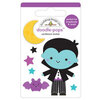 Doodlebug Design - Halloween - Candy Carnival Collection - Doodle-Pops - 3 Dimensional Cardstock Stickers - Edward