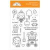 Doodlebug Design - Halloween - Candy Carnival Collection - Clear Photopolymer Stamps - Trick Or Treat