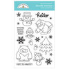 Doodlebug Design - Winter Wonderland Collection - Clear Photopolymer Stamps