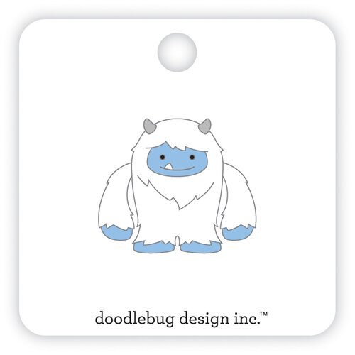 Doodlebug Design - Winter Wonderland Collection - Collectible Pins - Yeti