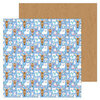 Doodlebug Design - Winter Wonderland Collection - 12 x 12 Double Sided Paper - Snow Cozy