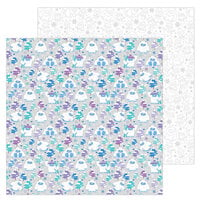 Doodlebug Design - Winter Wonderland Collection - 12 x 12 Double Sided Paper - Yeti For Winter