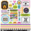 Doodlebug Design - Halloween - Candy Carnival Collection - 12 x 12 Cardstock Stickers - This and That