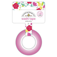 Doodlebug Design - Love Notes Collection - Washi Tape - Pretty Posies