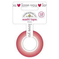 Doodlebug Design - Love Notes Collection - Washi Tape - Love You