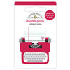 Doodlebug Design - Love Notes Collection - Doodle-Pops - 3 Dimensional Cardstock Stickers - Love Story