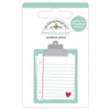 Doodlebug Design - Love Notes Collection - Doodle-Pops - 3 Dimensional Cardstock Stickers - Love Notes
