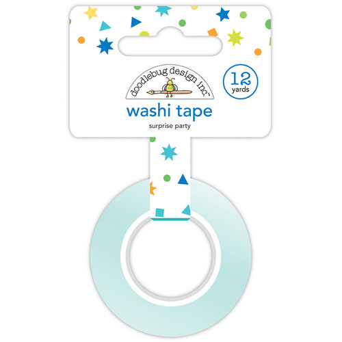 Doodlebug Design - Party Time Collection - Washi Tape - Surprise Party