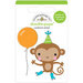 Doodlebug Design - Party Time Collection - Doodle-Pops - 3 Dimensional Cardstock Stickers - Monkey Business