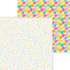 Doodlebug Design - Hey Cupcake Collection - 12 x 12 Double Sided Paper - Funfetti