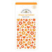 Doodlebug Design - Stickers - Shape Sprinkles - Enamel - Tangerine Confetti