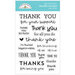 Doodlebug Design - All Occasion Collection - Clear Photopolymer Stamps - Many Thanks