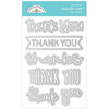 Doodlebug Design - All Occasion Collection - Doodle Cuts - Metal Dies - Many Thanks
