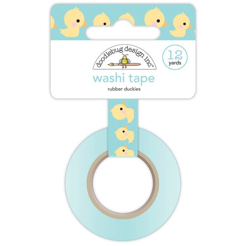 Doodlebug Design - Special Delivery Collection - Washi Tape - Rubber Duckies