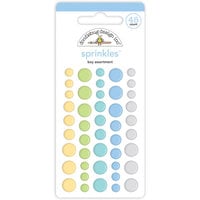 Doodlebug Design - Special Delivery Collection - Sprinkles - Enamel Dots - Baby Boy