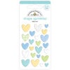 Doodlebug Design - Special Delivery Collection - Stickers - Shape Sprinkles - Enamel - Baby Love