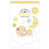 Doodlebug Design - Bundle of Joy Collection - Doodle-Pops - 3 Dimensional Cardstock Stickers - Cloud Nine