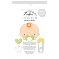 Doodlebug Design - Special Delivery Collection - Doodle-Pops - 3 Dimensional Cardstock Stickers - Sweet Dreams