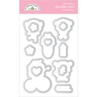 Doodlebug Design - Bundle of Joy Collection - Doodle Cuts - Metal Dies