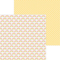 Doodlebug Design - Bundle of Joy Collection - 12 x 12 Double Sided Paper - Heaven Sent