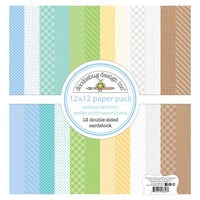 Doodlebug Design - Special Delivery Collection - 12 x 12 Paper Pack - Petite Print Assortment