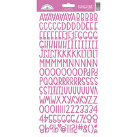 Doodlebug Design - Monochromatic Collection - Cardstock Stickers - Bubblegum Sunshine