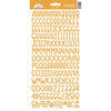 Doodlebug Design - Monochromatic Collection - Cardstock Stickers - Tangerine Sunshine