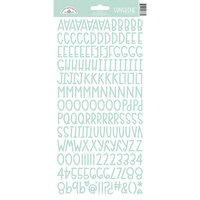 Doodlebug Design - Monochromatic Collection - Cardstock Stickers - Mint Sunshine