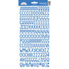 Doodlebug Design - Monochromatic Collection - Cardstock Stickers - Blue Jean Sunshine