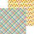 Doodlebug Design - Bar-B-Cute Collection - 12 x 12 Double Sided Paper - Primary Plaid