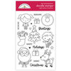 Doodlebug Design - Night Before Christmas Collection - Clear Photopolymer Stamps - Night Before Christmas