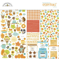 Doodlebug Design - Pumpkin Spice Collection - Essentials Kit
