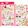 Doodlebug Design - Night Before Christmas Collection - Mini Icons