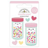 Doodlebug Design - Made With Love Collection - Doodle-Pops - 3 Dimensional Cardstock Stickers - Sprinkle Shoppe