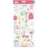 Doodlebug Design - Made With Love Collection - Cardstock Stickers - Icons