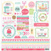 Doodlebug Design - Made With Love Collection - 12 x 12 Cardstock Stickers - This and That